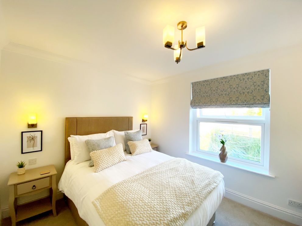 Main Bedroom at The Degas Suite - The Corbyn Apartments in Torquay