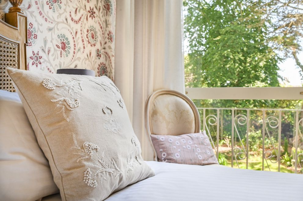 Views over The Rose Garden -Apartment 2 - The Muntham Luxury Holiday Apartments in Torquay.