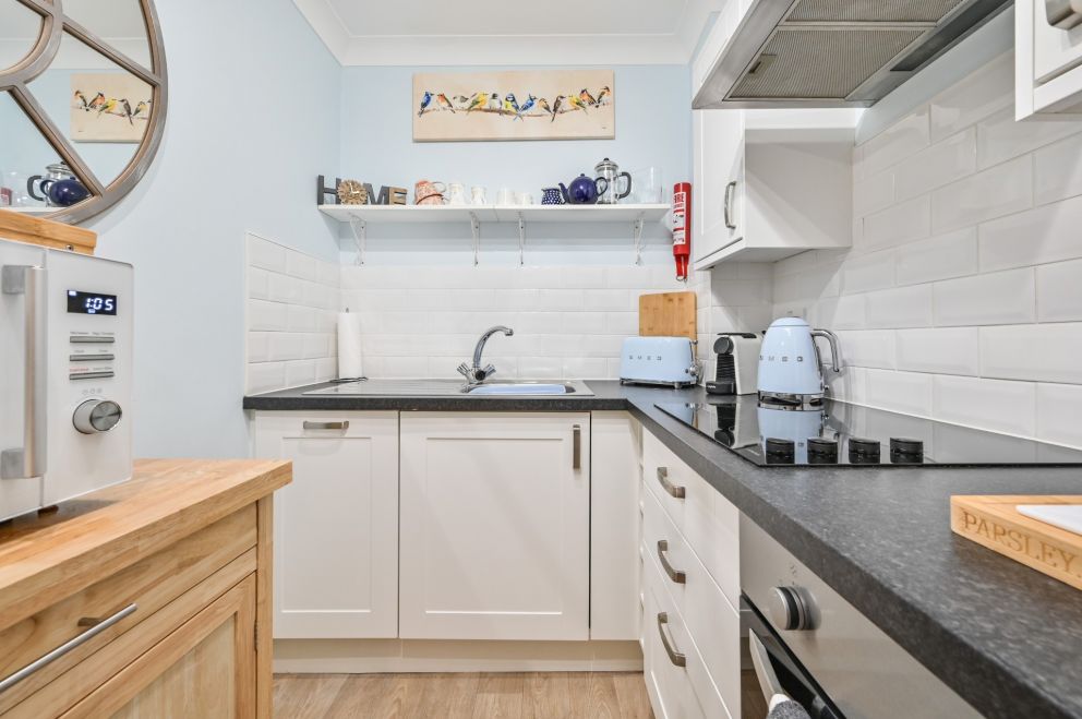 Kitchen - Apartment 2 - The Muntham Luxury Holiday Apartments in Torquay.