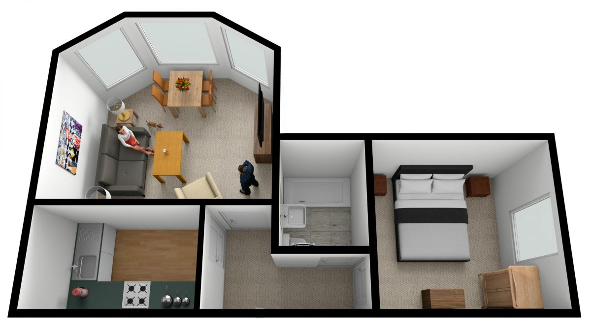 Muntham Apartment 3 - Floor Plan