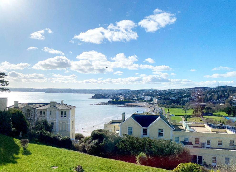 View from The Sea View Apartment - 7 Ellington Court Torquay