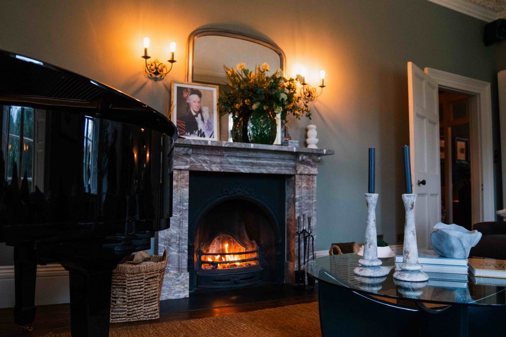 Drawing Room at St Anne's Manor on The English Riviera.