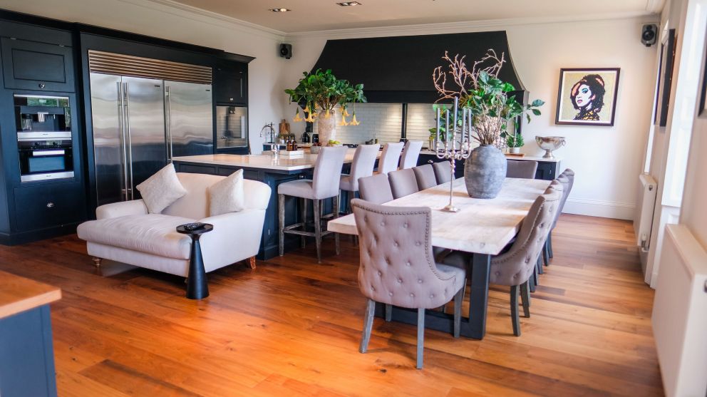 Spacious kitchen / dining room at St Anne's Manor in Torquay