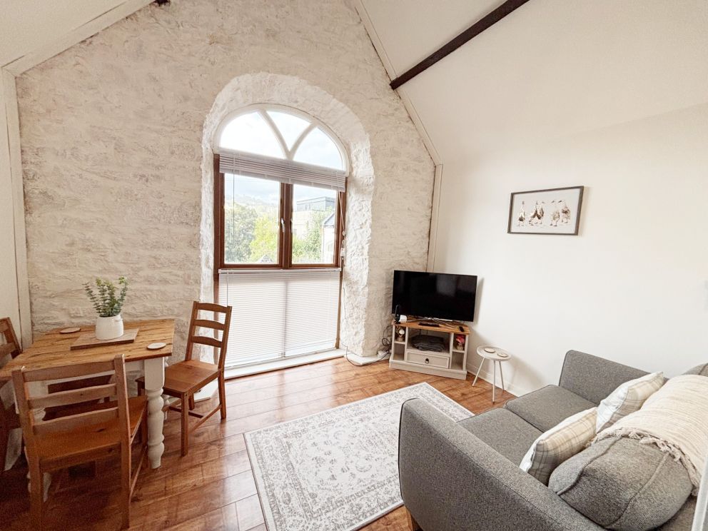 The Living Room at 1 Torwood gales Torquay