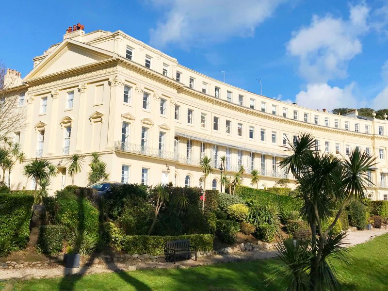 Hesketh Crescent in Torquay