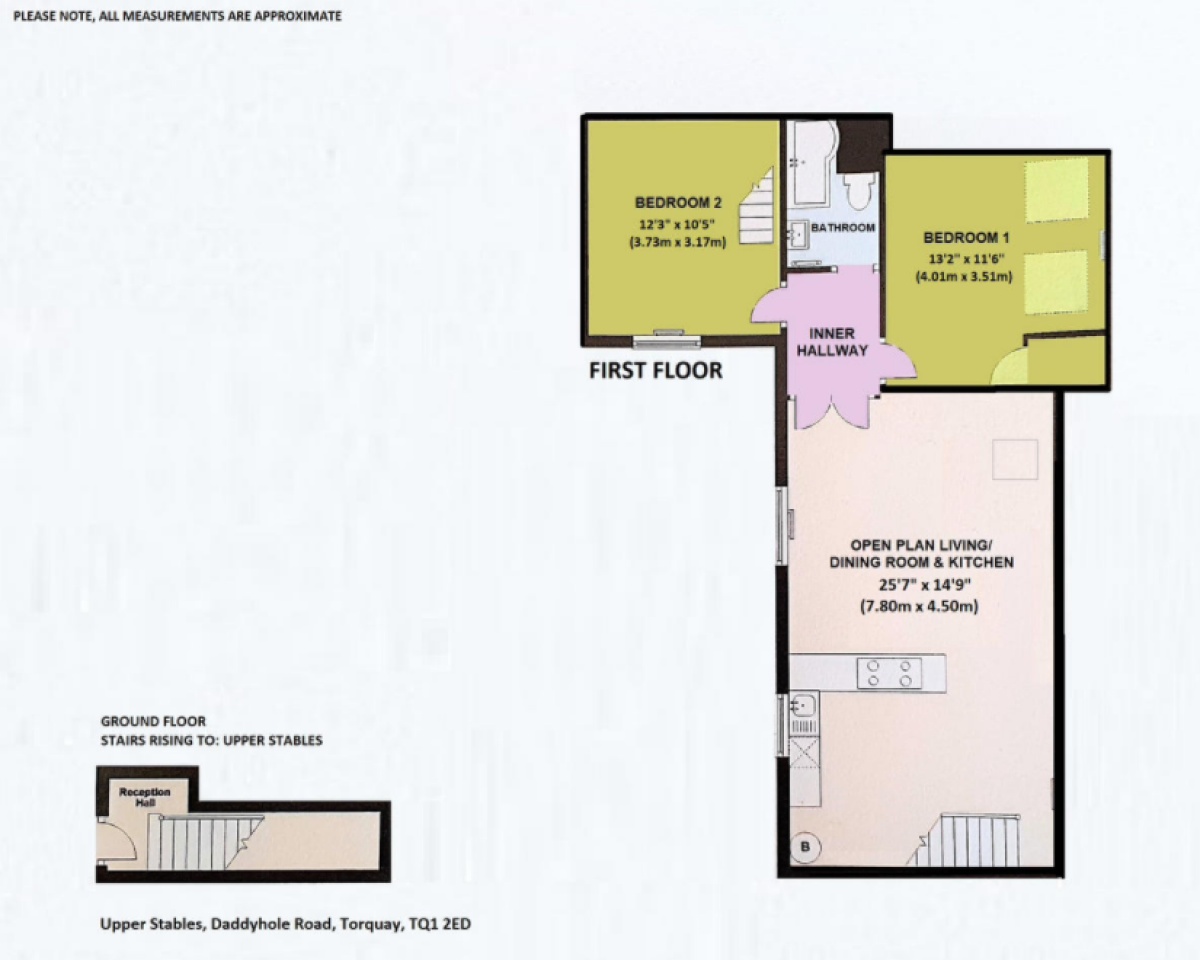 Upper Stable Floor Plan