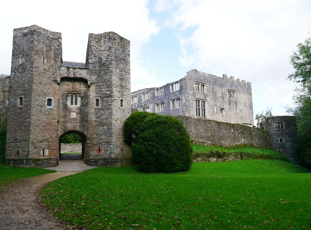 Berry Pomeroy castle near Torquay on The English Riviera in Devon