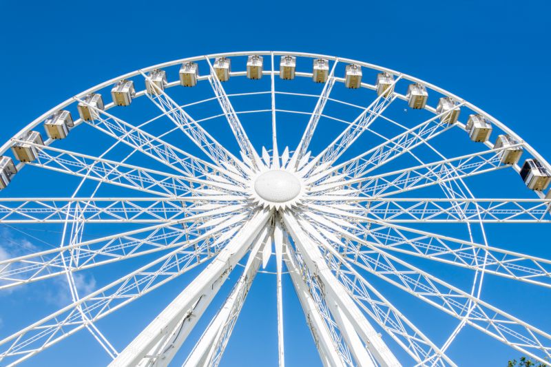 Big Wheel attraction - Torquay seafront.