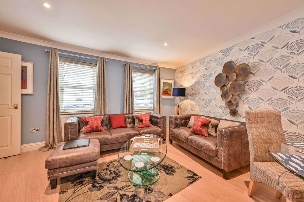 Lisburne Place Town House - Open Plan living area with seating for up to six